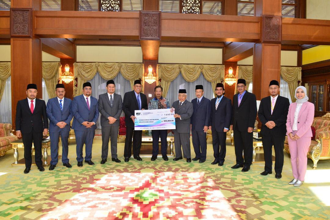 MAJLIS PENYERAHAN SUMBANGAN PERMINT GRANITE-HCM KEPADA YAYASAN DIRAJA SULTAN MIZAN