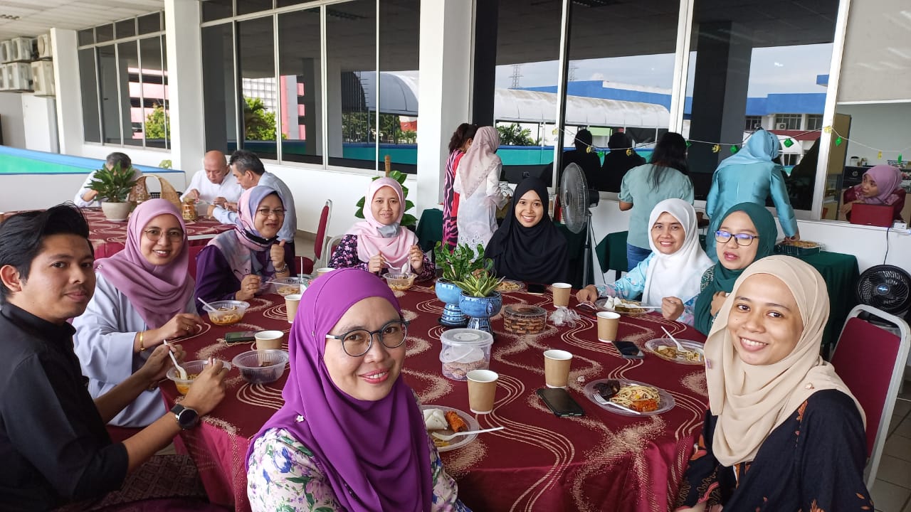 SAMBUTAN AIDILFITRI OLEH  DIVISYEN HARTANAH & PEMBINAAN