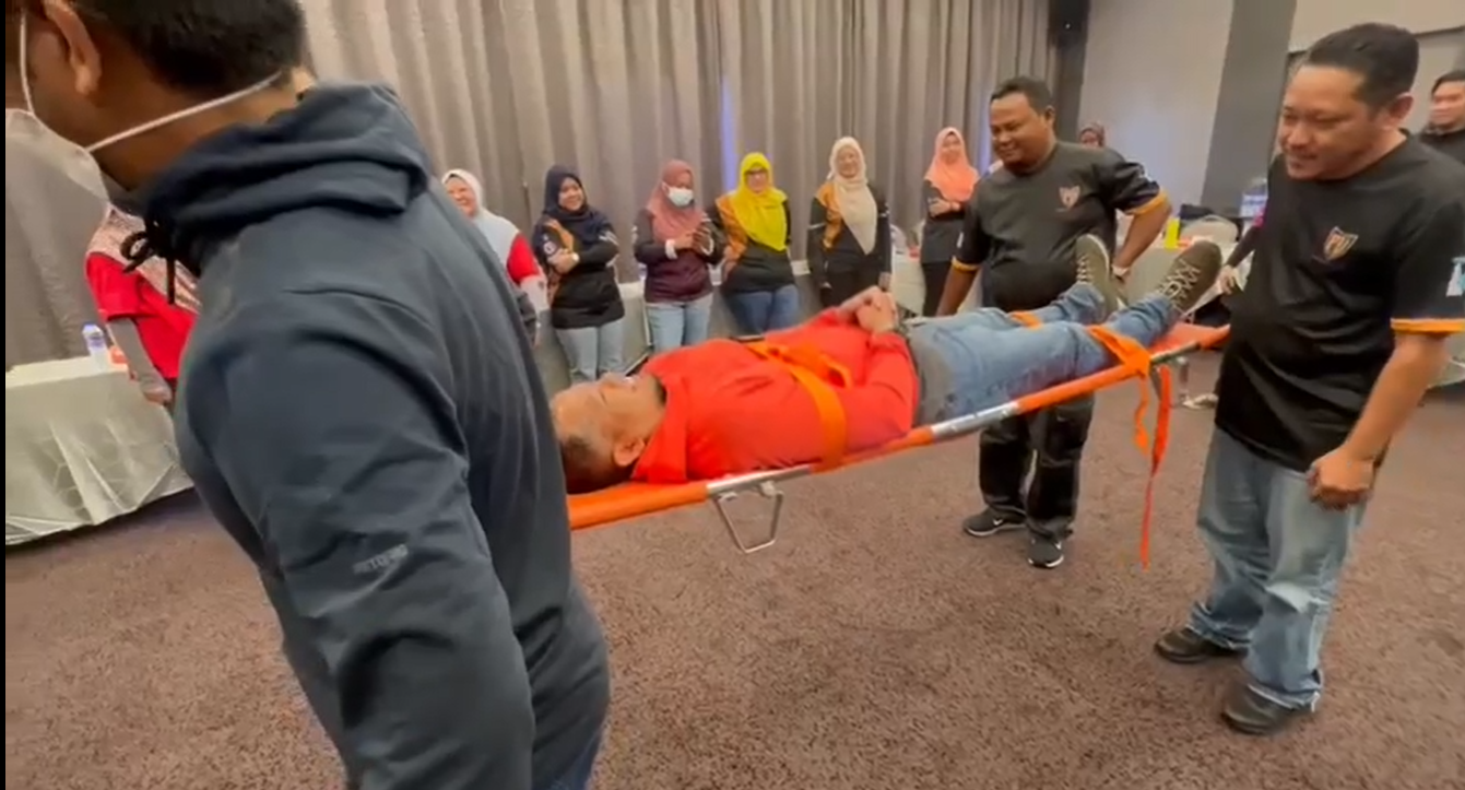 Kursus “Emergency Response Combined Drill” di Ibu Pejabat Protasco Maintenance Division